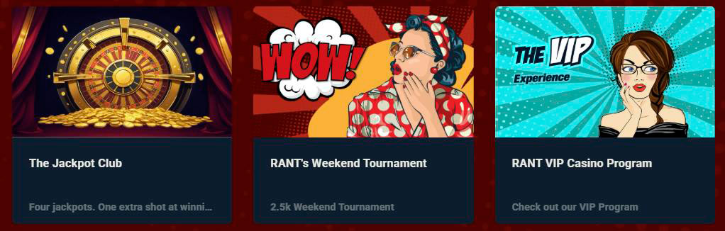 bonuses rant casino